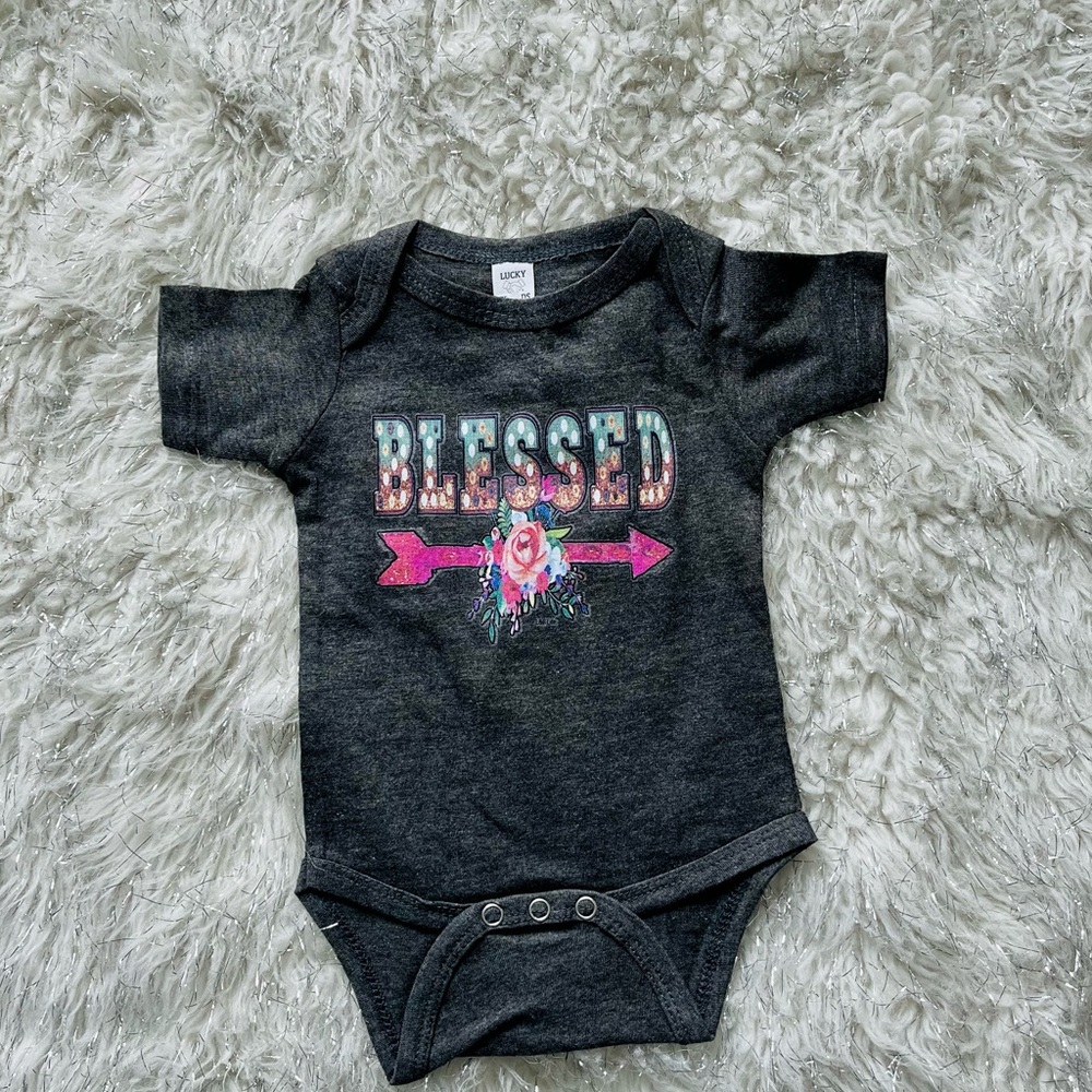 Blessed baby onesie